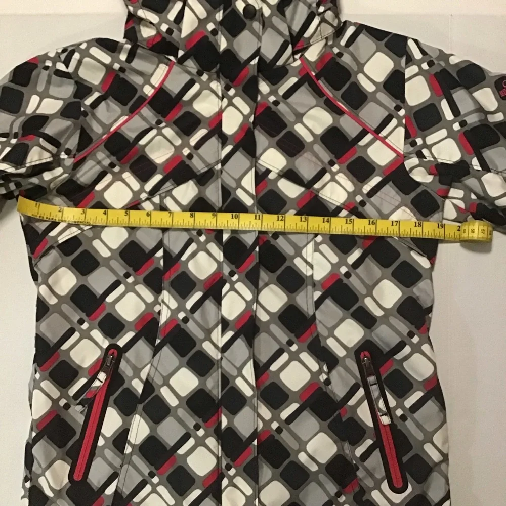 Columbia Omni-Tech Girls Jacket size 10/12 Multicolor - Picture 4 of 16